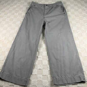Kancan Los‎ Angeles Wide Leg Cropped Pants Womens Gray Casual Chic